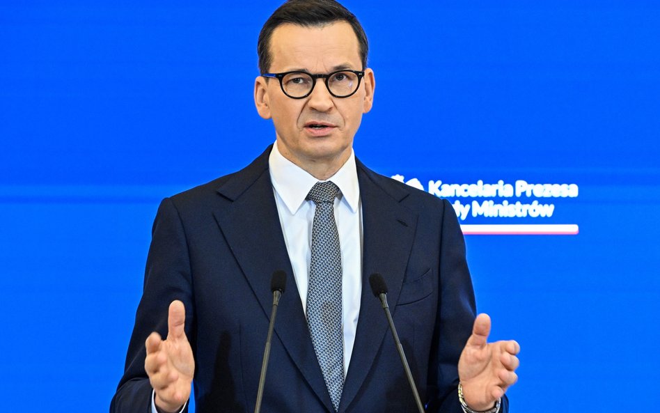 Premier Mateusz Morawiecki