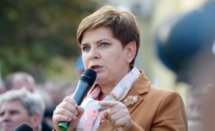 Kandydatka PiS na premiera Beata Szydło