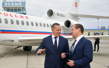 Premier Rosji odwiedza Kuryle. "To nasza ziemia"