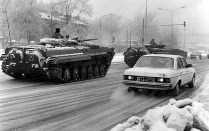 Wojsko na ulicach w czasie stanu wojennego