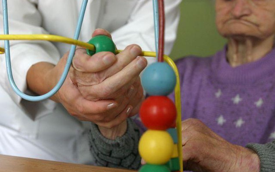 W ośrodku dla chorych na alzheimera