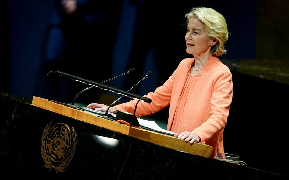 Przewodnicząca Komisji Europejskiej Ursula von der Leyen