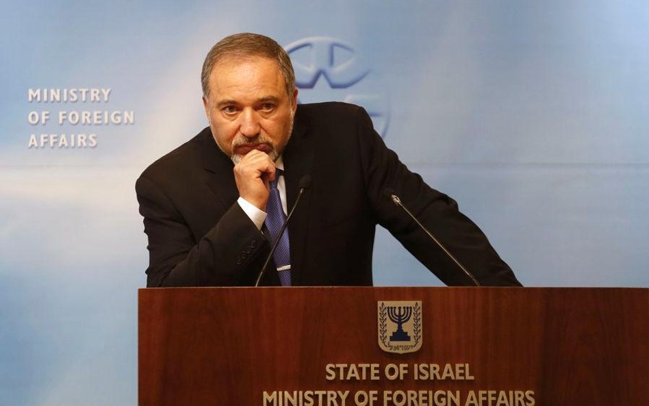 MInister spraw zagranicznych Izraela Avigdor Lieberman