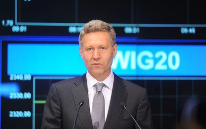 Dariusz Mioduski, prezes Kulczyk Investments (do firmy należy 48,9 proc. akcji KOV)