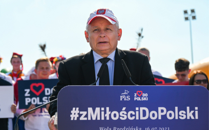 Jarosław Kaczyński wypowiadał się ostatnio w sprawie referendum dość enigmatycznie