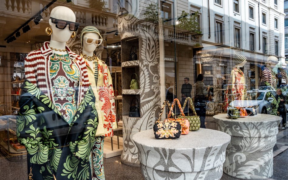 Butik Etro w Mediolanie.