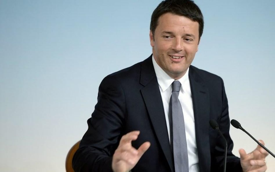 Premier Włoch Matteo Renzi