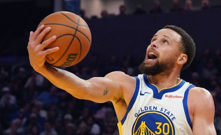 Stephen Curry w meczu przeciwko Toronto Raptors