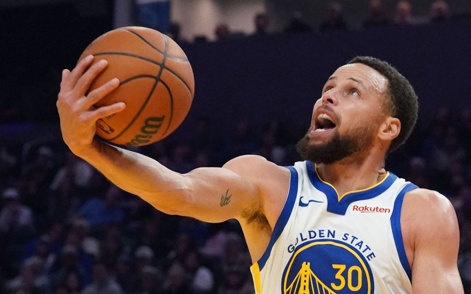 Stephen Curry w meczu przeciwko Toronto Raptors