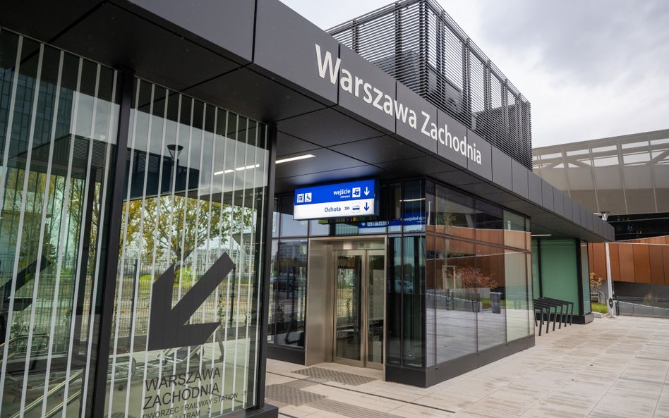 Zewnętrzna infrastruktura czeka już na pasażerów