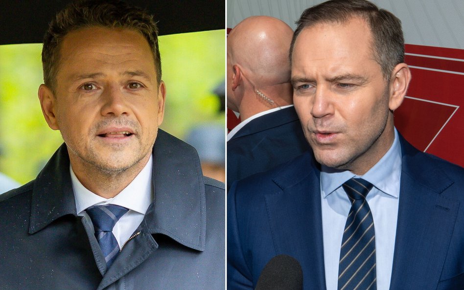 Rafał Trzaskowski i Sławomir Mentzen