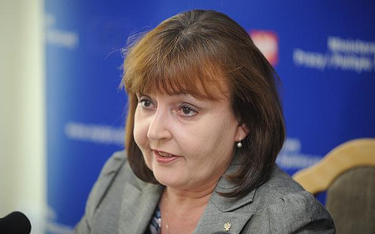 Minister pracy Jolanta Fedak proponuje zawieszenie składki do OFE na dwa lata