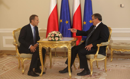 Donald Tusk traktował Bronisława Komorowskiego instrumentalnie. Nie dał mu się rozwinąć. Zabłysnąć