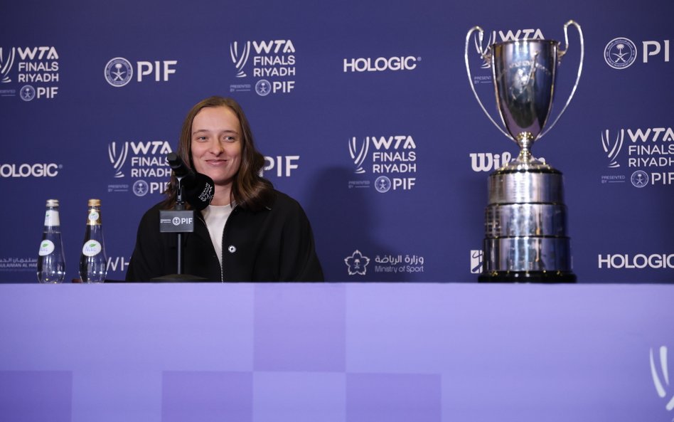 WTA Finals. Iga Świątek: Nie czuję się zardzewiała