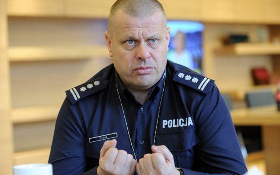 Insp. Zbigniew Maj twierdzi, że padł ofiarą prowokacji w policji