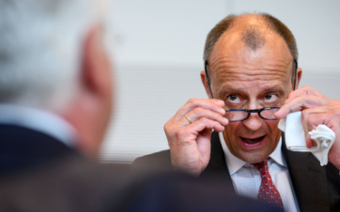 Z Nadrenii pochodzi obecny szef CDU Friedrich Merz (na zdjęciu), który krytykuje rząd Olafa Scholza 