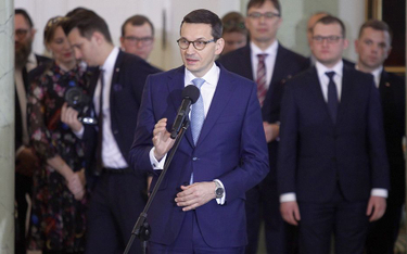 Premier Morawiecki wyprzedził prezydenta Dudę w rankingu zaufania
