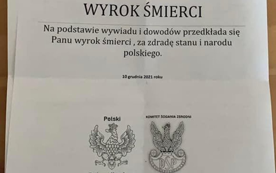 Obowiązek szczepień. Do posłów KO wysyłane są "wyroki śmierci"