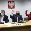 Członkowie sejmowej Komisji Kultury i Środków Przekazu Piotr Babinetz, Marek Suski i Joanna Lichocka