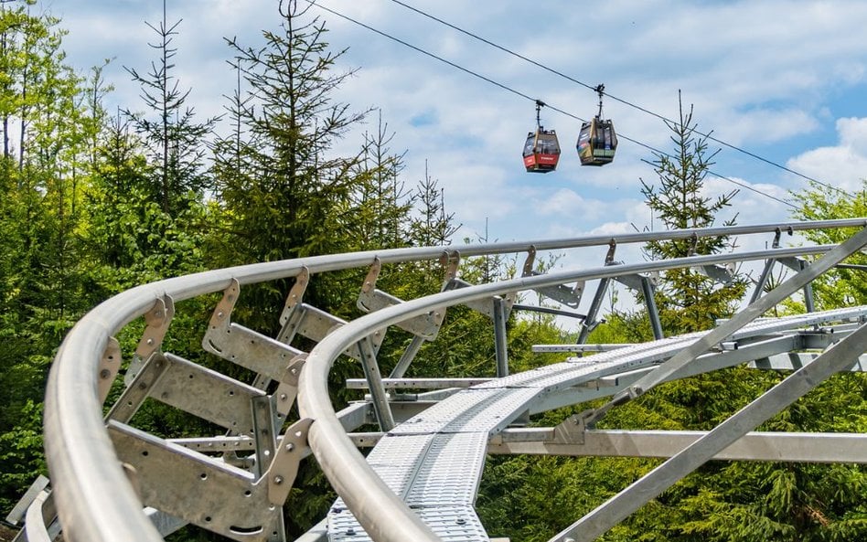 Szczyrk Mountain Resort otworzy za kilka dni nową atrakcję - zjeżdżalnę grawitacyjną Salamandra Alpi