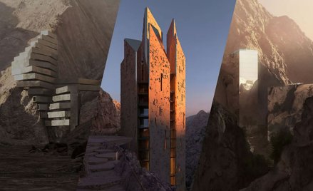 Trzy ultraluksusowe hotele staną w górach Arabii Saudyjskiej.