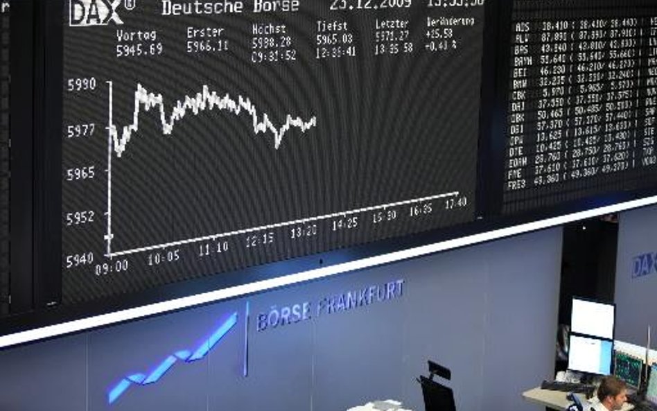 Stoxx 600 2,4 proc. w dół, ale bilans tygodnia dodatni