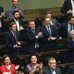 Poslowie PiS po odrzuceniu projektu
