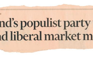 „Financial Times” komentuje wywiad Mateusza Morawieckiego dla "Rzeczpospolitej"