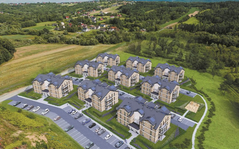 Apartamenty na Wzgórzach - ekoosiedle J.W. Construction pod Krakowem