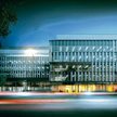 Biurowiec Maraton budowany przez firmę Skanska Property Poland w Poznaniu.