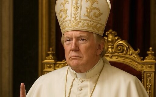 Trump - papieżem? Świat nie wie, jak zareagować na to zdjęcie