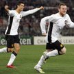 Manchester United w ćwierćfinale nie dał szans Romie. Na zdjęciu Wayne Rooney i Cristiano Ronaldo ci