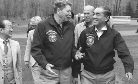 Zmarł premier Japonii, który przyjaźnił się z Reaganem. Miał 101 lat