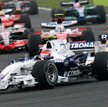 Robert Kubica na torze Magny-Cours.