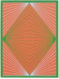 Grafika Richarda Anuszkiewicza.