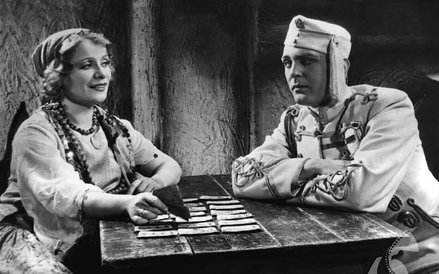 „Manewry miłosne”, 1935 r. z żoną Marią Żabczyńską