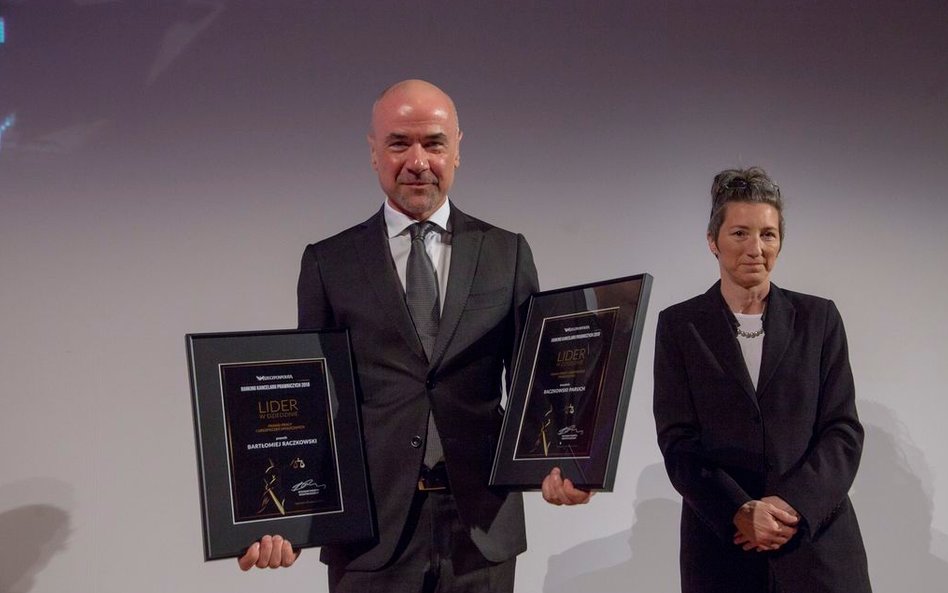 Bartosz Raczkowski - kancelaria Raczkowski Paruch, Maria Wysocka - wiceprezes GREMI MEDIA S.A.