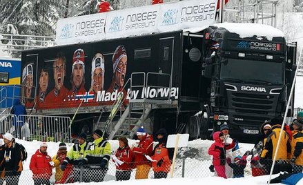 Norweska zbrojownia – autobus serwisowy dla kadry narciarzy