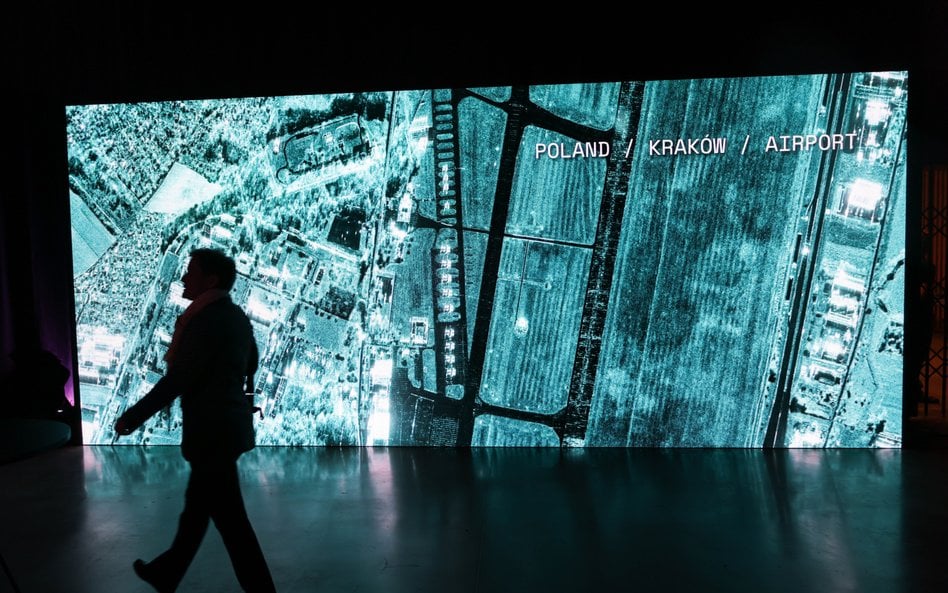 Prezentacja firmy ICEYE w Muzeum Wojska Polskiego na Cytadeli Warszawskiej, 15 bm. Przedstawiciele k