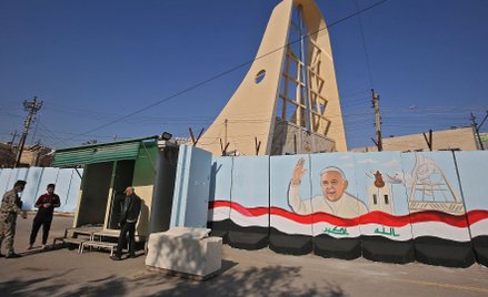 Bagdad. W 2010 r. kościół zaatakowali dżihadyści. W piątek Franciszek spotka się tu z duchownymi