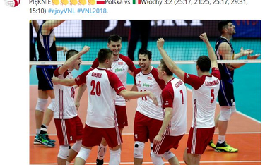 Liga Narodów: Polscy siatkarze znów wygrywają