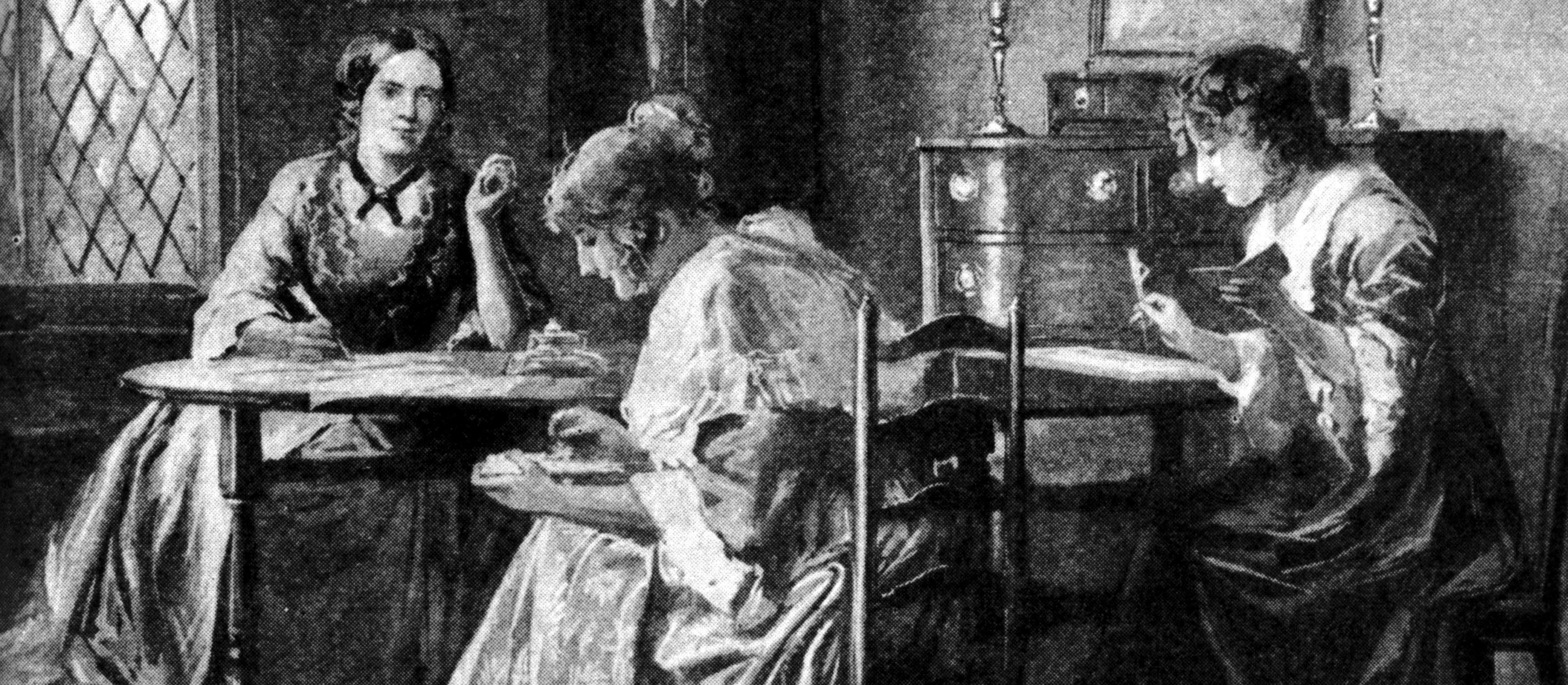 Jedyny taki portret sióstr Brontë. Najwierniej oddaje wygląd autorki „Wichrowych wzgórz”