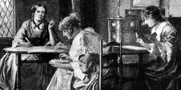 Jedyny taki portret sióstr Brontë. Najwierniej oddaje wygląd autorki „Wichrowych wzgórz”