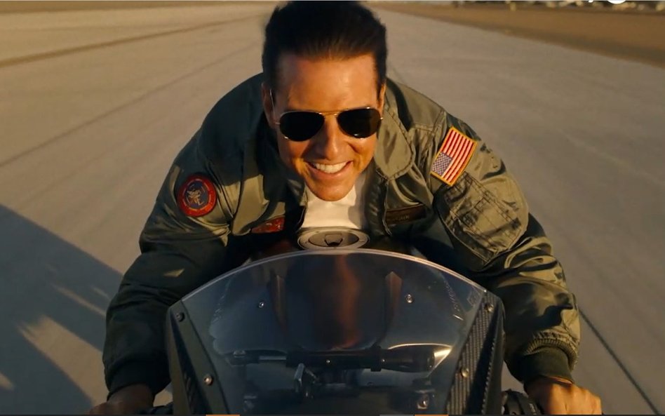 Jednym z hitów filmowych dostępnych na Skyshowtime jest Top Gun: Maverick z Tomem Cruise`m