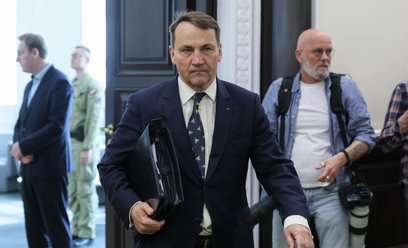 Wicepremier Radosław Sikorski, szef MSZ