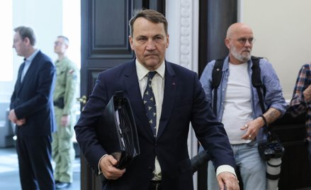 Wicepremier Radosław Sikorski, szef MSZ