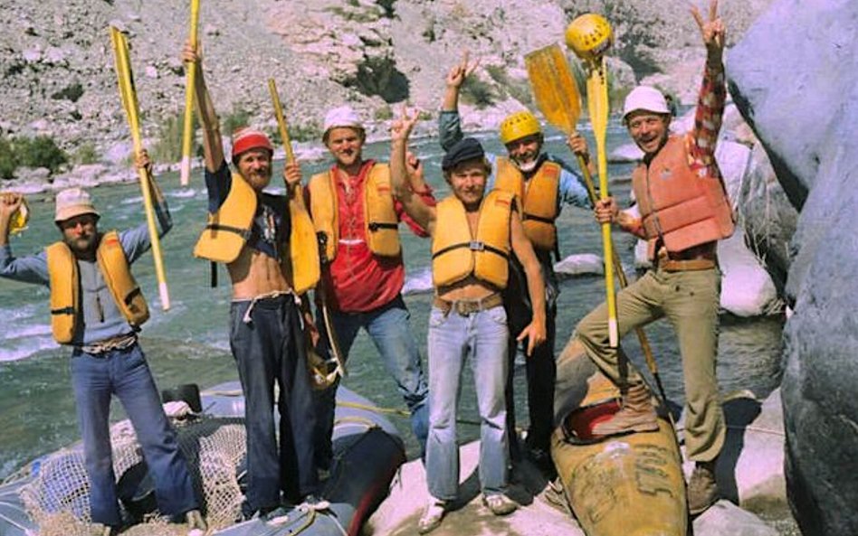 Członkowie krakowskiego klubu kajakowego „Bystrze”, którzy w 1981 r. odkryli dla świata kanion Colca