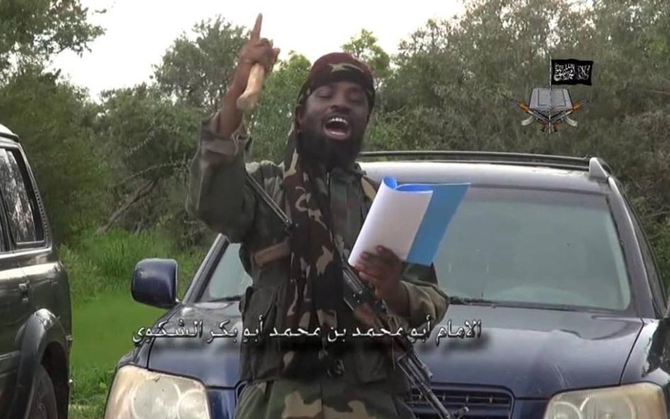 przywódca Boko Haram Abubakar Shekau ogłasza powstanie "państwa"