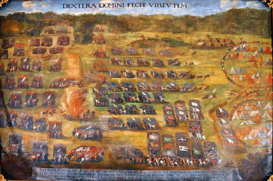 Bitwa pod Kłuszynem w malarskiej wizji Szymona Boguszowicza (obraz z ok. 1620 r.)