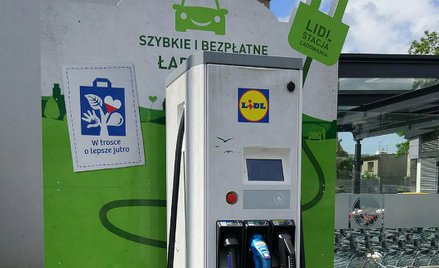 Darmowe ładowanie u Lidla